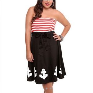 Torrid “Retro Chic” Anchor dress